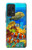 S2568 Sea Seabed Fish Corals Underwater Ocean Hülle Schutzhülle Taschen für Samsung Galaxy A52, Galaxy A52 5G