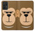 S2721 Cute Grumpy Monkey Cartoon Hülle Schutzhülle Taschen für Samsung Galaxy A52, Galaxy A52 5G