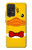 S2760 Yellow Duck Tuxedo Cartoon Hülle Schutzhülle Taschen für Samsung Galaxy A52, Galaxy A52 5G