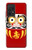 S3045 Japan Good Luck Daruma Doll Hülle Schutzhülle Taschen für Samsung Galaxy A52, Galaxy A52 5G
