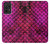 S3051 Pink Mermaid Fish Scale Hülle Schutzhülle Taschen für Samsung Galaxy A52, Galaxy A52 5G