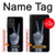 S3101 X-ray Peace Sign Fingers Hülle Schutzhülle Taschen für Samsung Galaxy A52, Galaxy A52 5G