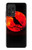 S3328 Crow Red Moon Hülle Schutzhülle Taschen für Samsung Galaxy A52, Galaxy A52 5G