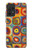 S3409 Squares Concentric Circles Hülle Schutzhülle Taschen für Samsung Galaxy A52, Galaxy A52 5G