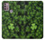 S0358 Clover Lucky Leaf Hülle Schutzhülle Taschen für Motorola Moto G30, G20, G10