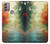 S0913 Road Through The Woods Hülle Schutzhülle Taschen für Motorola Moto G30, G20, G10