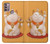 S1217 Maneki Neko Lucky Cat Hülle Schutzhülle Taschen für Motorola Moto G30, G20, G10