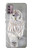 S1566 Snowy Owl White Owl Hülle Schutzhülle Taschen für Motorola Moto G30, G20, G10