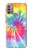 S1697 Tie Dye Colorful Graphic Printed Hülle Schutzhülle Taschen für Motorola Moto G30, G20, G10