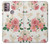S1859 Rose Pattern Hülle Schutzhülle Taschen für Motorola Moto G30, G20, G10