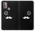 S1946 Sir Mustache Minimalism Hülle Schutzhülle Taschen für Motorola Moto G30, G20, G10
