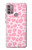 S2213 Pink Leopard Pattern Hülle Schutzhülle Taschen für Motorola Moto G30, G20, G10