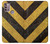 S2231 Yellow and Black Line Hazard Striped Hülle Schutzhülle Taschen für Motorola Moto G30, G20, G10