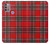 S2374 Tartan Red Pattern Hülle Schutzhülle Taschen für Motorola Moto G30, G20, G10