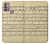 S2504 Vintage Music Sheet Hülle Schutzhülle Taschen für Motorola Moto G30, G20, G10
