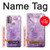 S2690 Amethyst Crystals Graphic Printed Hülle Schutzhülle Taschen für Motorola Moto G30, G20, G10