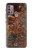 S2714 Rust Steel Texture Graphic Printed Hülle Schutzhülle Taschen für Motorola Moto G30, G20, G10