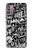 S2744 Hey Hi Hello Art Pattern Hülle Schutzhülle Taschen für Motorola Moto G30, G20, G10