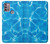 S2788 Blue Water Swimming Pool Hülle Schutzhülle Taschen für Motorola Moto G30, G20, G10