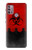 S2917 Biohazards Virus Red Alert Hülle Schutzhülle Taschen für Motorola Moto G30, G20, G10