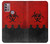 S2917 Biohazards Virus Red Alert Hülle Schutzhülle Taschen für Motorola Moto G30, G20, G10
