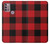 S2931 Red Buffalo Check Pattern Hülle Schutzhülle Taschen für Motorola Moto G30, G20, G10