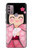 S3042 Japan Girl Hina Doll Kimono Sakura Hülle Schutzhülle Taschen für Motorola Moto G30, G20, G10