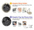 S3176 Inside Watch Black Hülle Schutzhülle Taschen für Motorola Moto G30, G20, G10