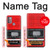 S3204 Red Cassette Recorder Graphic Hülle Schutzhülle Taschen für Motorola Moto G30, G20, G10