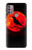 S3328 Crow Red Moon Hülle Schutzhülle Taschen für Motorola Moto G30, G20, G10