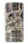 S3441 Vintage Travel Hülle Schutzhülle Taschen für Motorola Moto G30, G20, G10