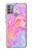 S3444 Digital Art Colorful Liquid Hülle Schutzhülle Taschen für Motorola Moto G30, G20, G10
