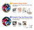 S3445 Graffiti Street Art Hülle Schutzhülle Taschen für Motorola Moto G30, G20, G10