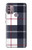 S3452 Plaid Fabric Pattern Hülle Schutzhülle Taschen für Motorola Moto G30, G20, G10