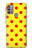 S3526 Red Spot Polka Dot Hülle Schutzhülle Taschen für Motorola Moto G30, G20, G10