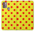 S3526 Red Spot Polka Dot Hülle Schutzhülle Taschen für Motorola Moto G30, G20, G10
