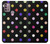 S3532 Colorful Polka Dot Hülle Schutzhülle Taschen für Motorola Moto G30, G20, G10