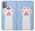 S3618 Cat Paw Hülle Schutzhülle Taschen für Motorola Moto G30, G20, G10