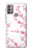 S3707 Pink Cherry Blossom Spring Flower Hülle Schutzhülle Taschen für Motorola Moto G30, G20, G10