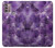 S3713 Purple Quartz Amethyst Graphic Printed Hülle Schutzhülle Taschen für Motorola Moto G30, G20, G10