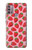 S3719 Strawberry Pattern Hülle Schutzhülle Taschen für Motorola Moto G30, G20, G10