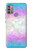 S3747 Trans Flag Polygon Hülle Schutzhülle Taschen für Motorola Moto G30, G20, G10