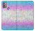 S3747 Trans Flag Polygon Hülle Schutzhülle Taschen für Motorola Moto G30, G20, G10