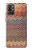 S3752 Zigzag Fabric Pattern Graphic Printed Hülle Schutzhülle Taschen für OnePlus 9R