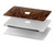 S2529 Leo Zodiac Tattoo Brown Graphic Print Hülle Schutzhülle Taschen für MacBook Air 13″ - A1369, A1466