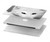 S2569 White Arctic Fox Hülle Schutzhülle Taschen für MacBook Air 13″ - A1369, A1466