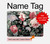 S2727 Vintage Rose Pattern Hülle Schutzhülle Taschen für MacBook Air 13″ - A1369, A1466