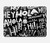 S2744 Hey Hi Hello Art Pattern Hülle Schutzhülle Taschen für MacBook Air 13″ - A1369, A1466