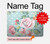 S3494 Vintage Rose Polka Dot Hülle Schutzhülle Taschen für MacBook Air 13″ - A1369, A1466