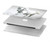 S0932 White Horse Hülle Schutzhülle Taschen für MacBook Air 13″ - A1932, A2179, A2337